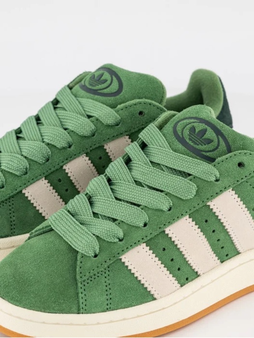 adidas Campus 00s Preloved Green Suede Shoe Size 7.5 Women’s/ 6.5 Youth.  JR0104 - Picture 3 of 7